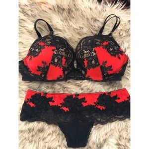 Victoria’s Secret Push Up Bra and panties!